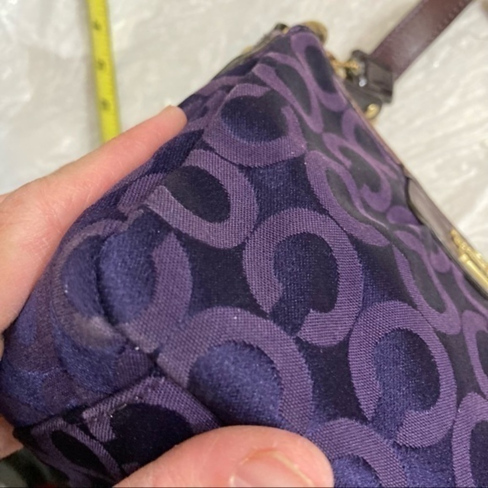 Coach Madison purple op c mini bag - Picture 12 of 14
